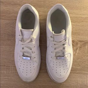 Nike women’s Air Force 1’s sage low